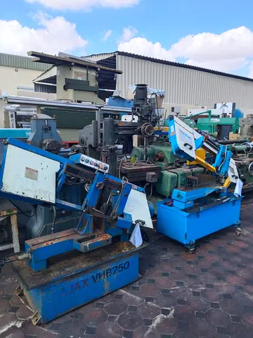 Ajax Hydraulic Semiauto Bandsaw Machine (UK Imported)