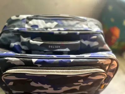 Stylish Camo Print Rolling Bag THE NAME OF THIS BAG DELSEY