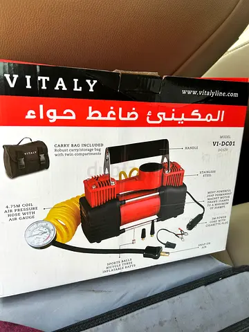 2cylinder air compressor for hiking camping