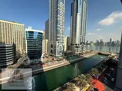 Spacious Apartment for Annual Rent in Al Majaz with Direct Al Qasba Canal View, 3 Bedrooms Plus Livi