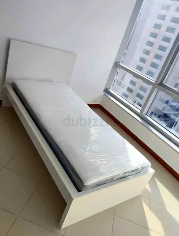 IKEA malam single size - bed (90 × 200 cm) with an IKEA mattress