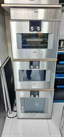 Gaggenau 400serie  bulit in oven microwave and steam oven and warming drawer  complete set same like