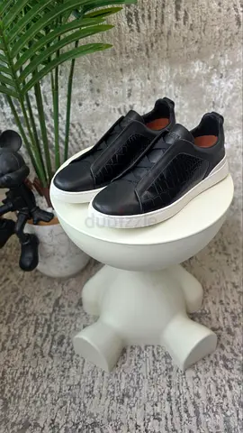 Zegna Stylish Black Sneakers for Sale