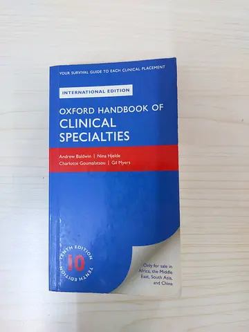 Oxford Handbook of Clinical Specialties