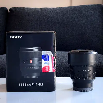 Sony FE 35mm F1.4 GM Lens - Excellent Condition  Sony A7cr