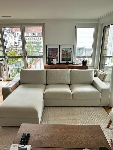 Beige L shape vimle Gunnared beige sofa