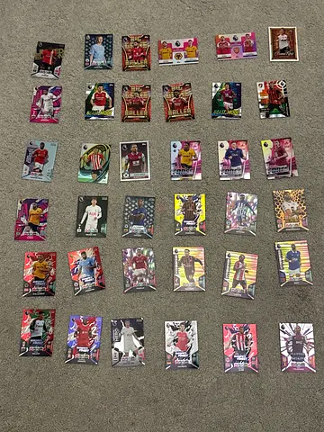 Football Trading Cards Collection