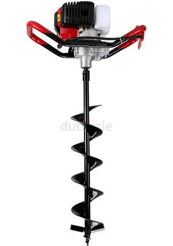 Powerful Gas Auger for Efficient Drilling