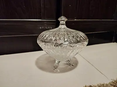 Urgent Sale: Pristine Glass Jar With Lid
