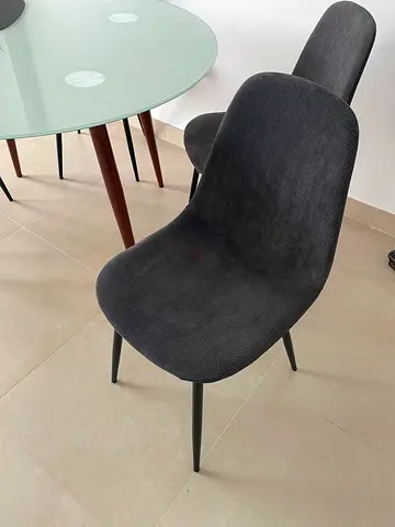 Set of Sleek Modern Dining Chair