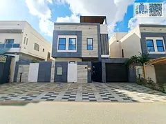 Luxury villa for sale in one of Ajman's best areas. Modern design, price includes water, electri