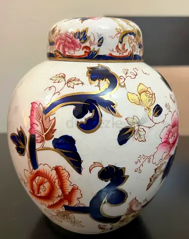 Elegant Vintage Porcelain Urn