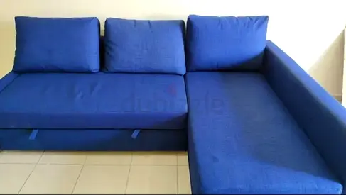 Stylish Blue L-Shape Sofa bed for Sale