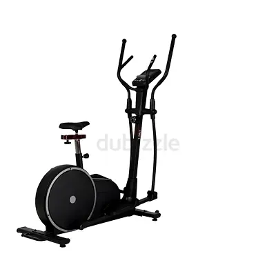 2-in-1 elliptical cross trainer with a seat.