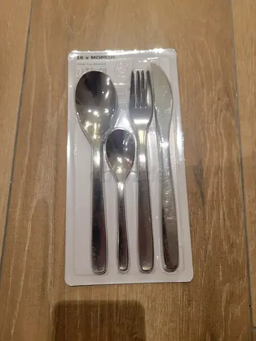 Brand New - Sealed Modern Stainless Steel Cutlery Set