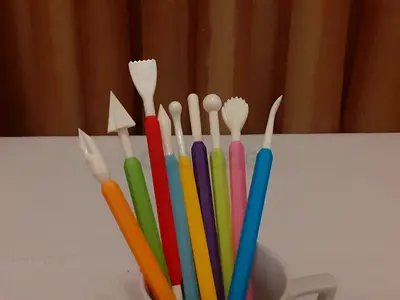 URGENT SALE: 9pc Double Ended Cake Modeling Tools