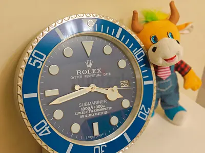 Wall clock Rolex