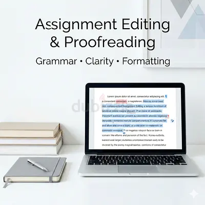 Assignment Editing  Proofreading Service