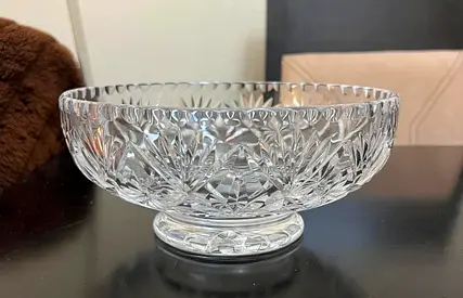 Beautiful Cut Crystal Bowl