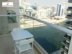 Hot offer, NO extra charges ,1B/R apart in Business Bay WITH balcony and canal view , NO Commission