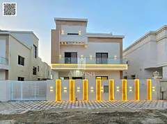 “Luxury Villa in Al Yasmeen – 3,215 sq. ft. Built-Up on 3,014 sq. ft. Land, Stone Façade, Groun
