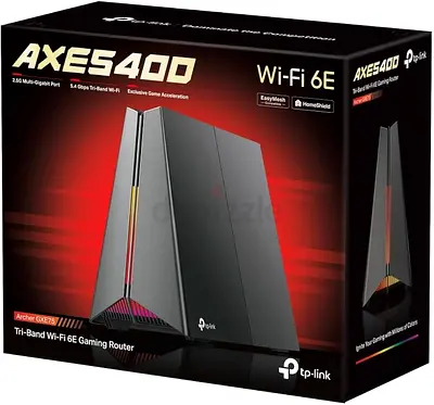 TP-Link Archer GXE75 AXE5400 Tri-Band Wi-Fi 6E Gaming Router