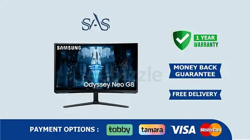 Samsung 32 inch Odyssey Neo | New - Free Delivery | Warranty | 4K 240Hz | 32BG850N