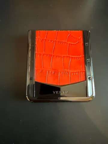Vertu Quantum Orange Croc