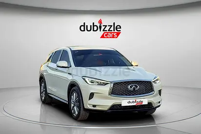 AED 1366/month | 2021 Infiniti QX50 Luxe Style | GCC Specs | Ref#371259