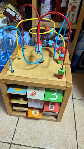 Colorful Wooden Activity Center for Babies