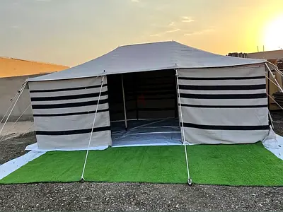 خيم بدو بيت شعر ل البر ل جلسة خارجية