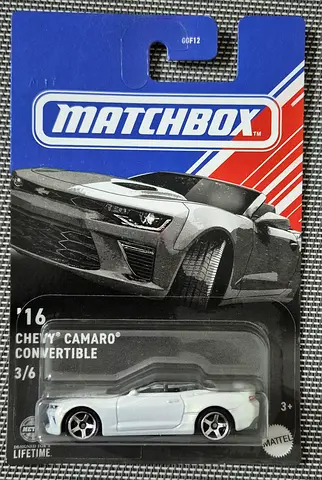 Matchbox Chevy camaro convertable