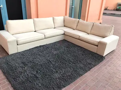 Looks great Condition Ikea Kivik Corner Sofa Beige