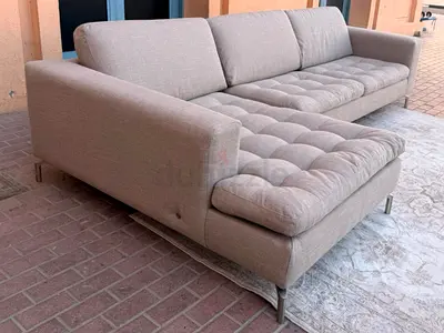 Looks great Condition Natuzzi Italian L Shape Sofa