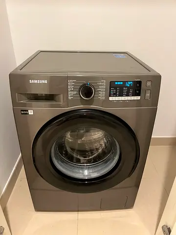 Samsung Front Load Washer 8kg WW80TA046AX with Eco Bubble