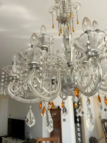 Elegant Crystal Chandelier - Swarovski
