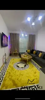 One-bedroom apartment with a living room for ownership, installments of 2950 AED per month