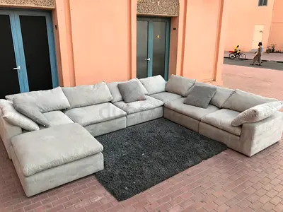 Pan Home pianca feather 🪶 filled Modular Living room Sofa