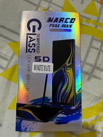 Mi Note 10 Lite tempered glass screen protector