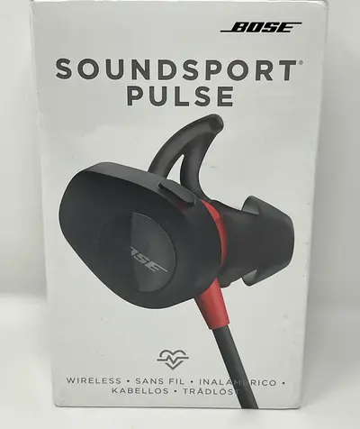 Bose SoundSport Pulse Neckband Wireless Headphones - Red