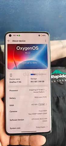 One plus 11 global version 16/256