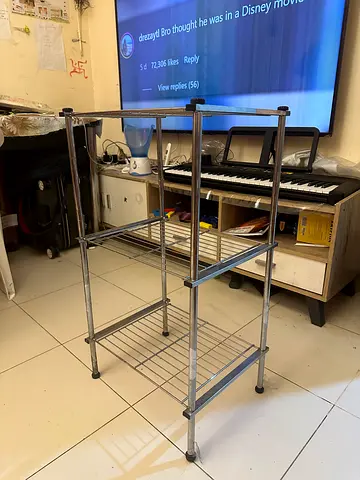 Versatile Metal Storage Rack