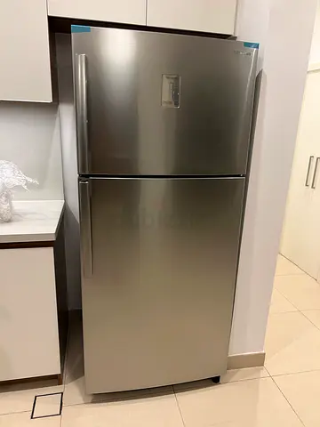 Samsung 720 Liters Top Mount Refrigerator, with Digital Inverter Technology, Platinun Inox - RT72K63