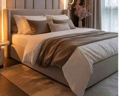 Elegant modern 180*200 king size Bed