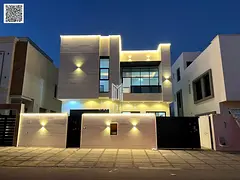 Two-story villa with a roof terrace, modern design, VIP finishing, at a special price and in a prime