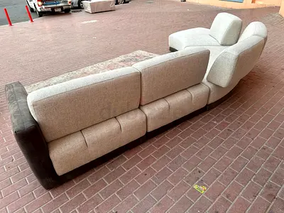 Great Condition Eberza Modular Living room Sofa with adjustable head Rest
