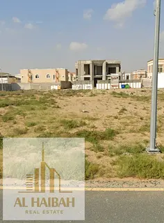 Residential land for sale in Al Hooshi area with exceptional specifications