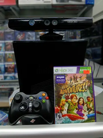 Microsoft Xbox 360 Console with Kinect and Game