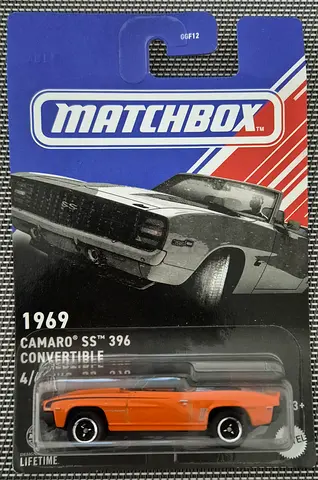 Matchbox Camaro convertable