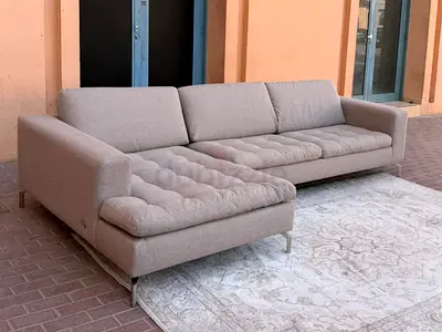 Premium Quality Natuzzi Italian L Shape Sofa